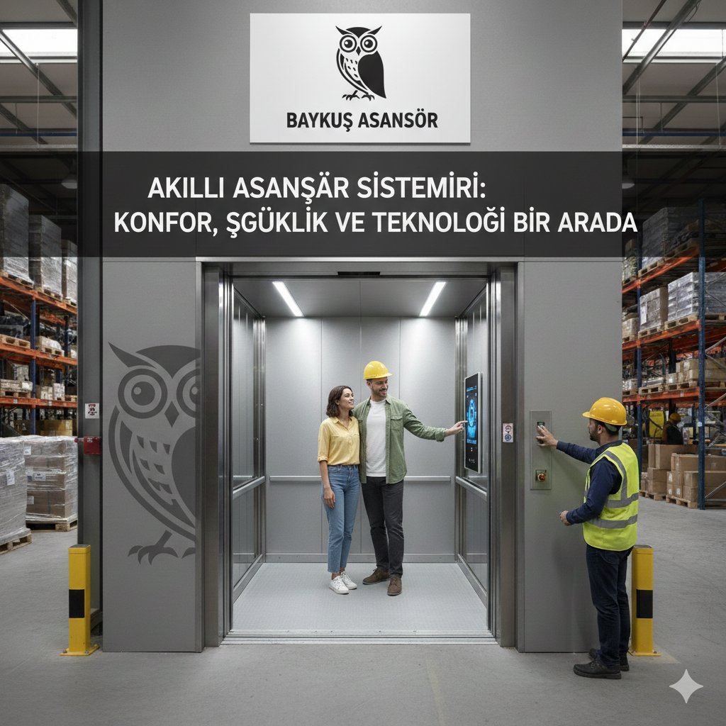 Akıllı Asansör Sistemleri: Konfor, Güvenlik ve Teknoloji Bir Arada 