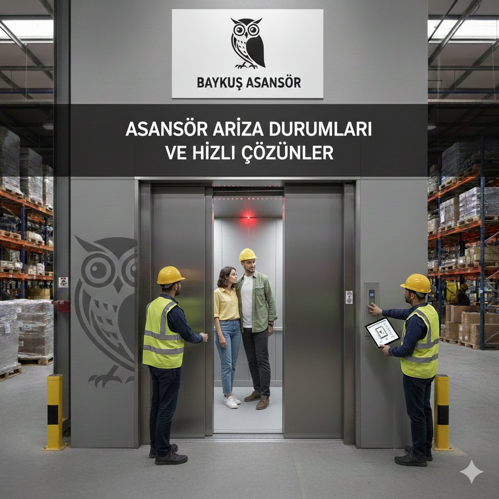 Asansör Arıza Durumları ve Hızlı Çözümler