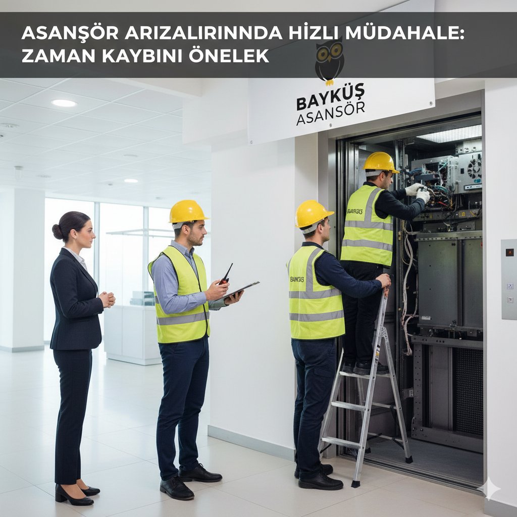 Asansör Arızalarında Hızlı Müdahale: Zaman Kaybını Önlemek