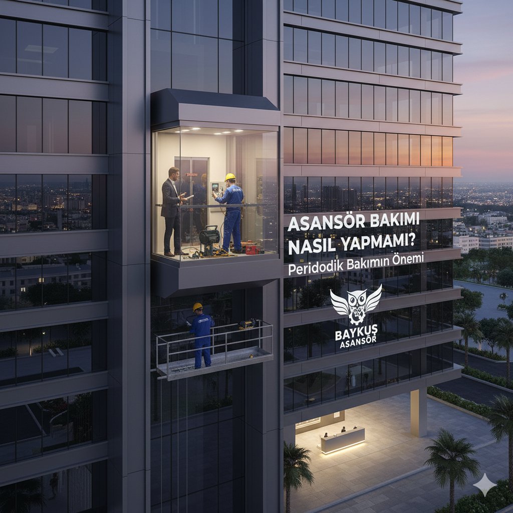 Asansör Bakımı Nasıl Yapılmalı? Periyodik Bakımın Önemi