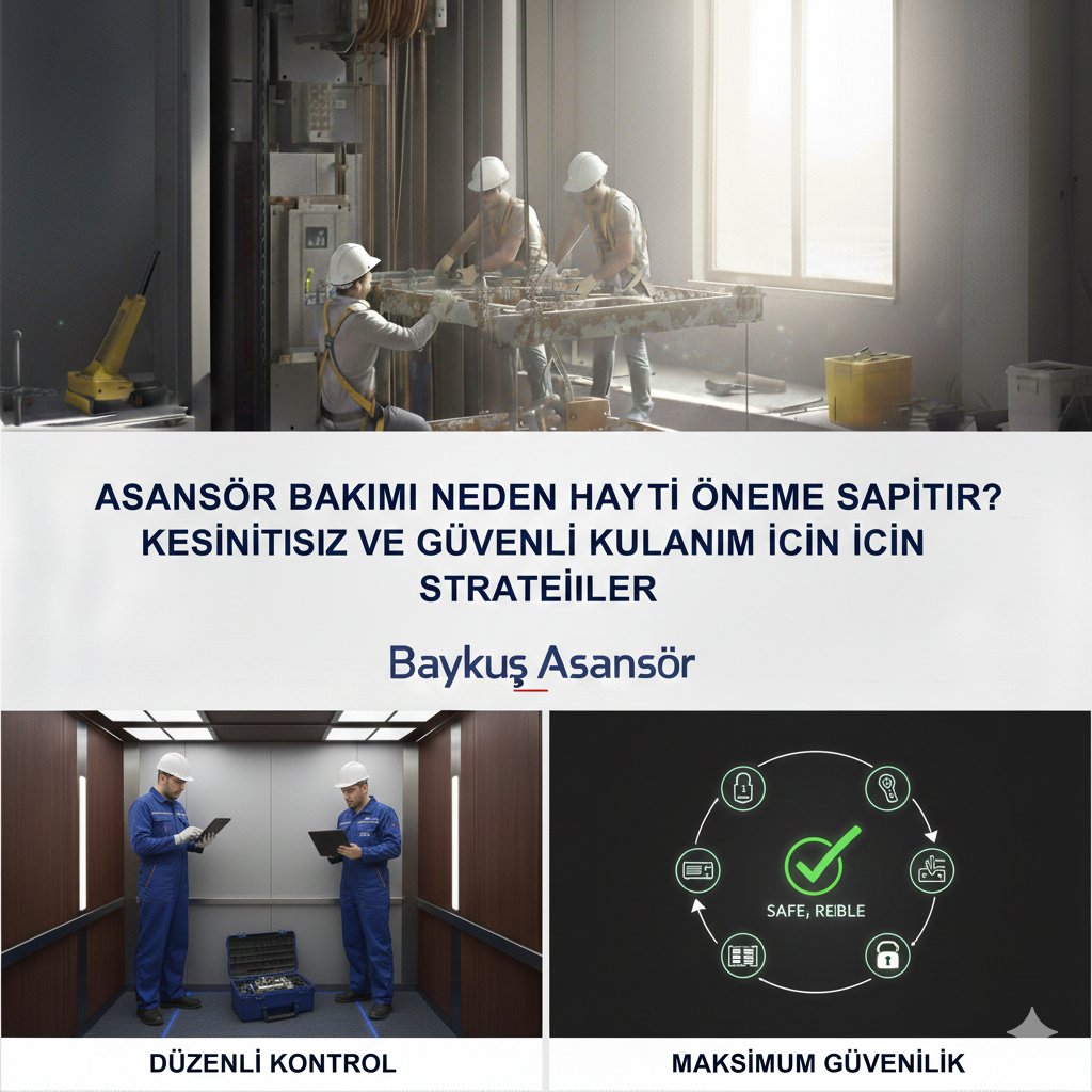 Asansör Bakımı Neden Hayati Öneme Sahiptir?