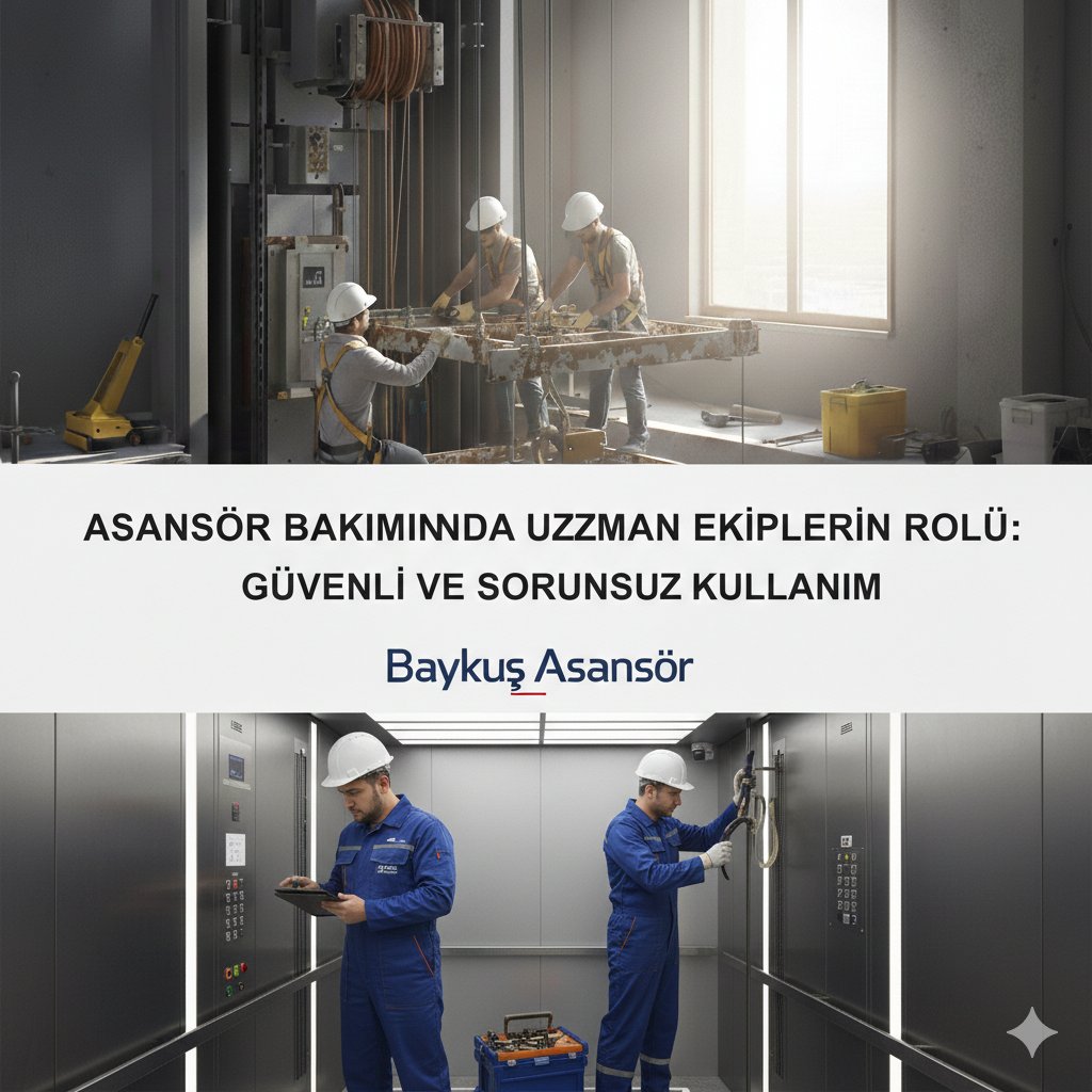 Asansör Bakımında Uzman Ekiplerin Rolü: Güvenli ve Sorunsuz Kullanım