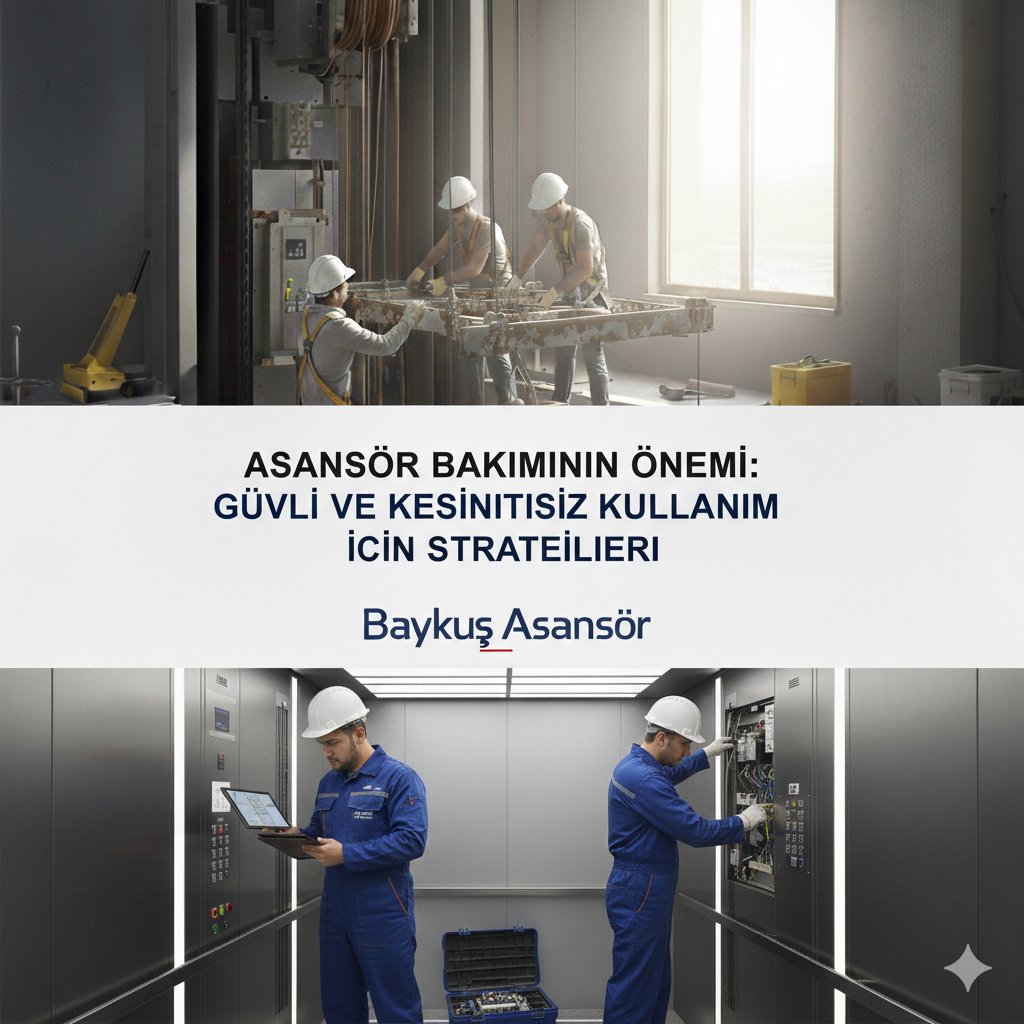 Asansör Bakımının Önemi: Güvenli ve Kesintisiz Kullanım İçin Stratejiler