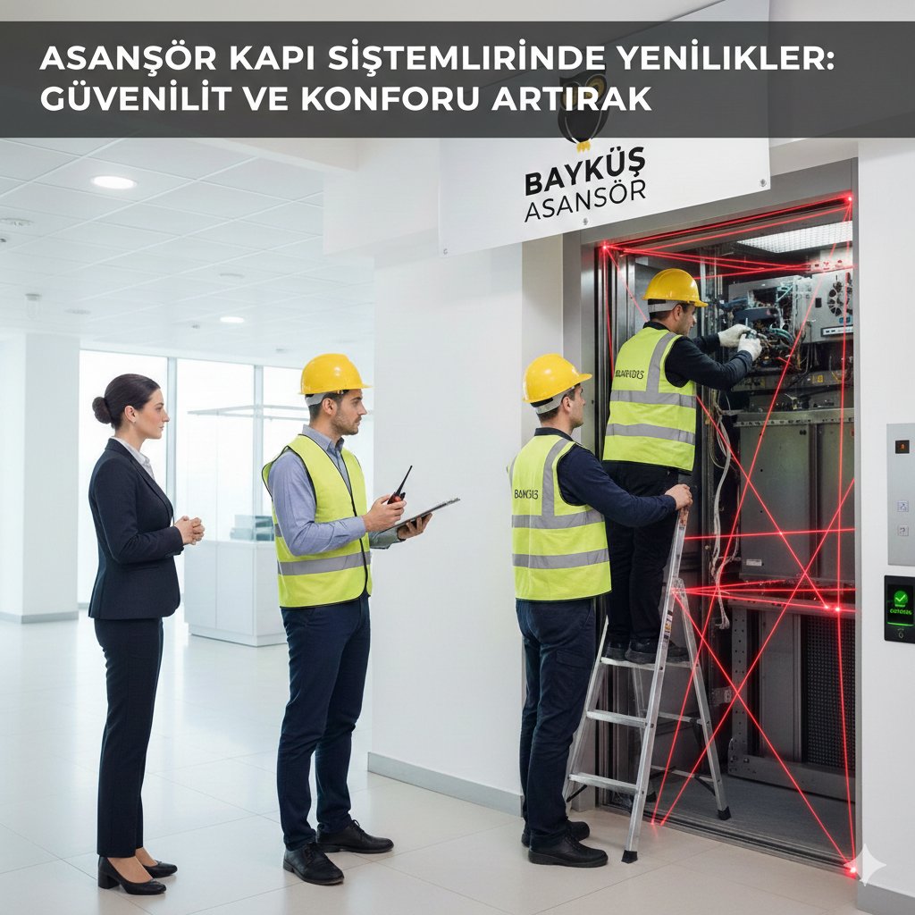 Asansör Kapı Sistemlerinde Yenilikler: Güvenlik ve Konforu Artırmak