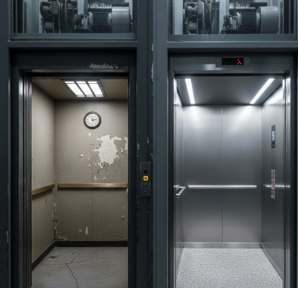 Asansör Modernizasyonu — Eski Sistemlere Yeni Nesil Konfor