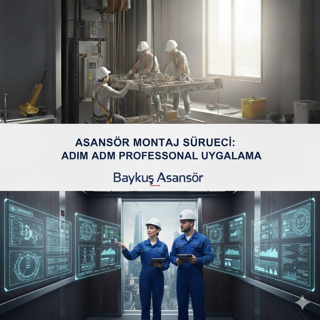 Asansör Montaj Süreci: Adım Adım Profesyonel Uygulama