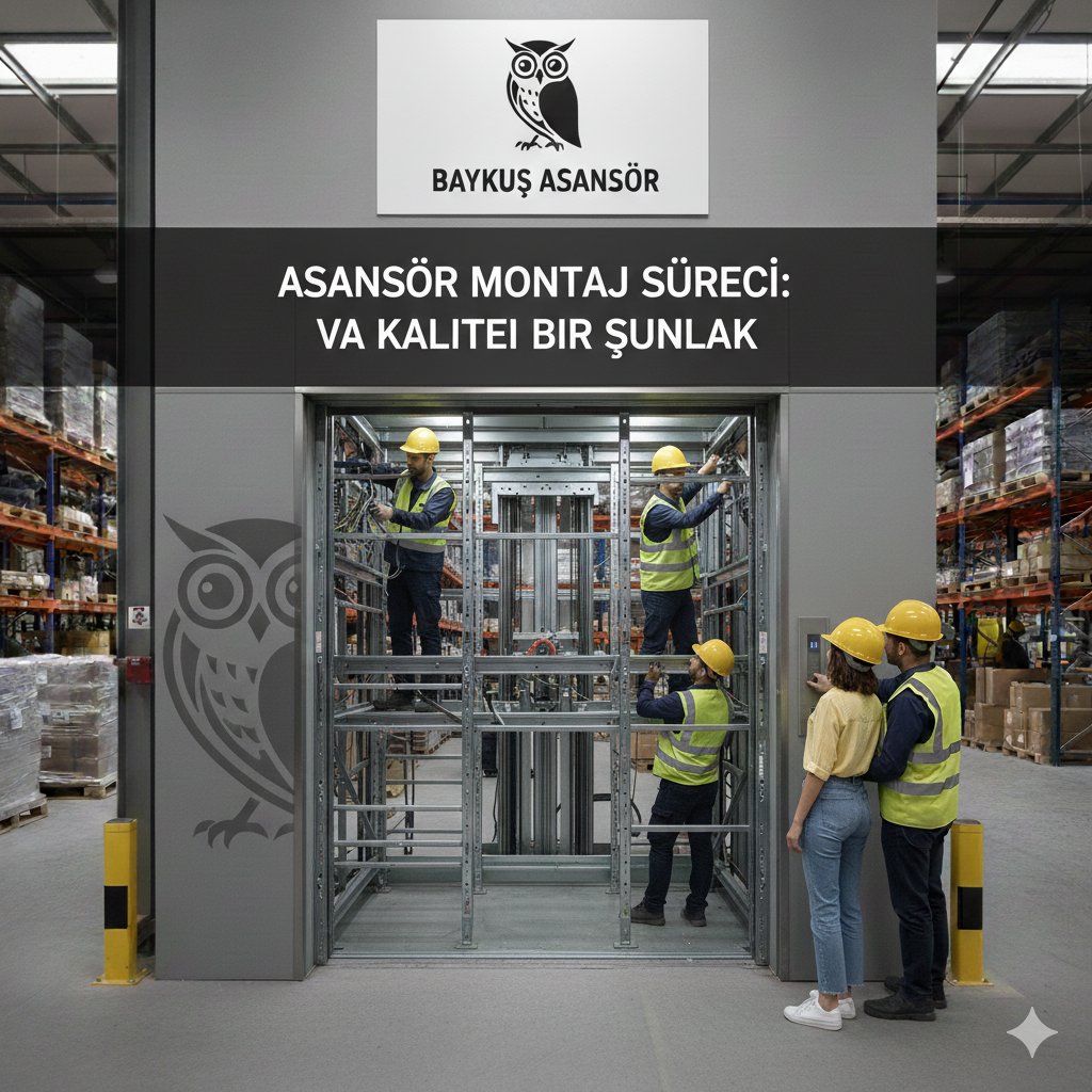 Asansör Montaj Süreci: Güvenlik ve Kaliteyi Bir Arada Sunmak