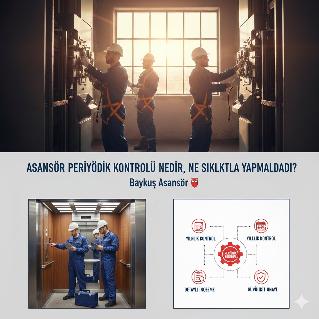Asansör Periyodik Kontrolü Nedir, Ne Sıklıkla Yapılmalıdır?
