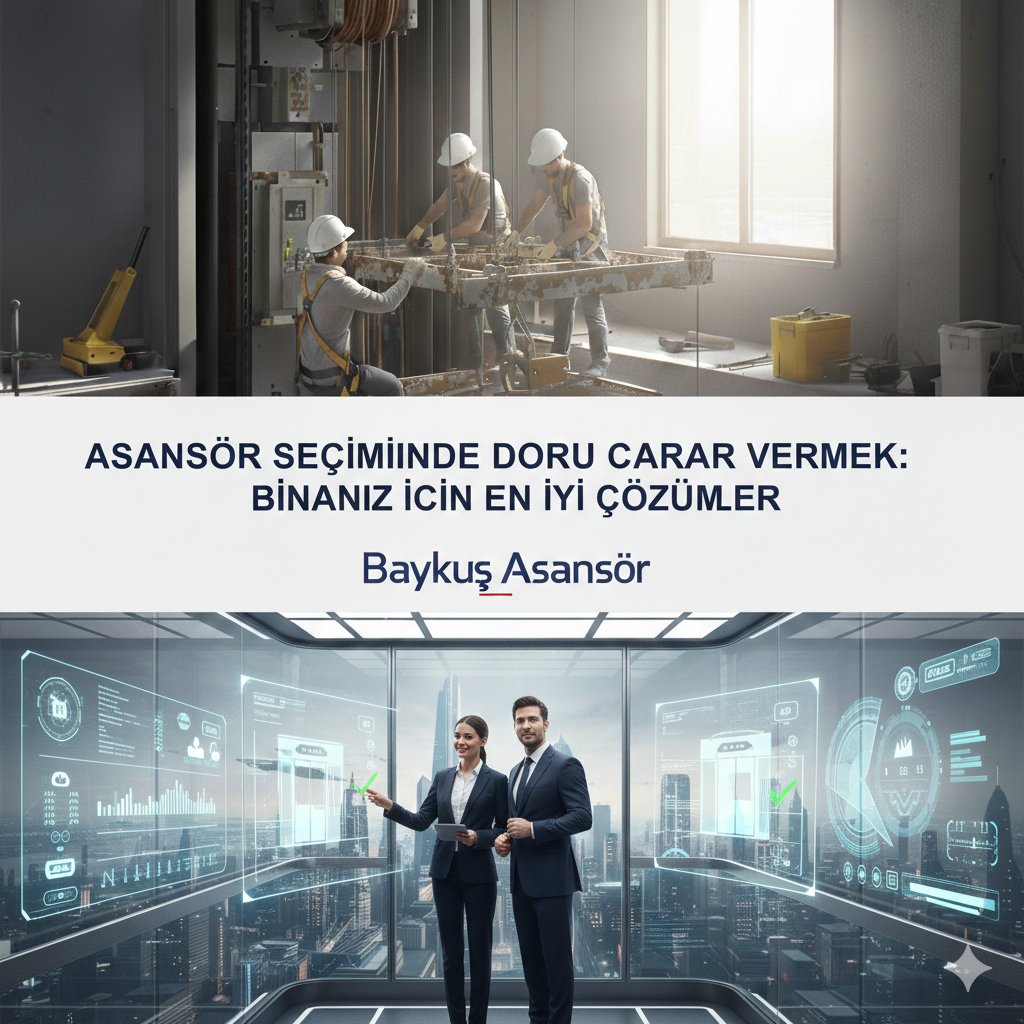 Asansör Seçiminde Doğru Karar Vermek: Binanız İçin En İyi Çözümler