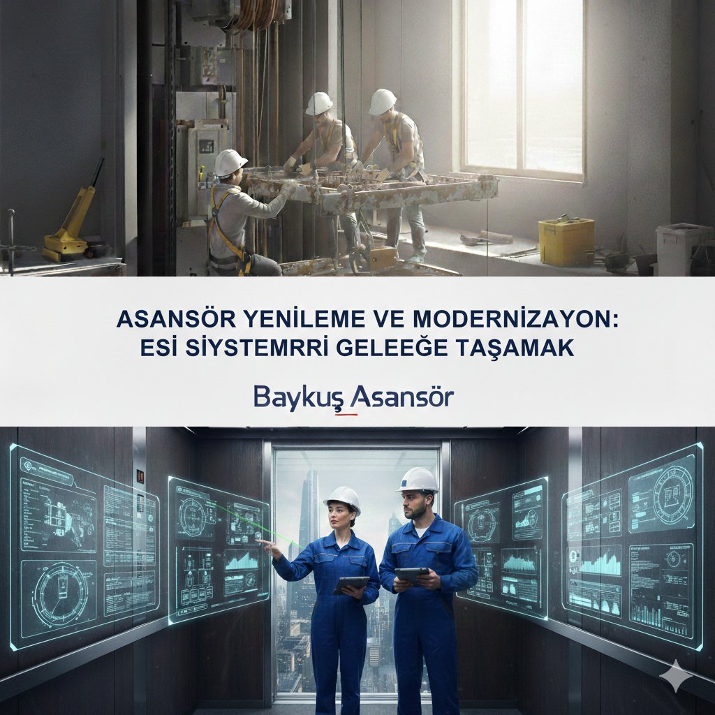 Asansör Yenileme ve Modernizasyon: Eski Sistemleri Geleceğe Taşımak