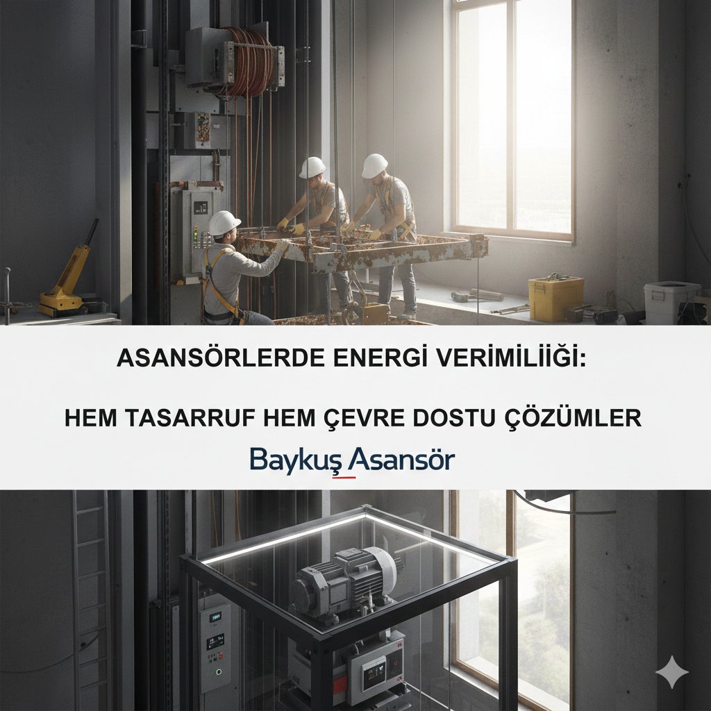 Asansörlerde Enerji Verimliliği: Hem Tasarruf Hem Çevre Dostu Çözümler