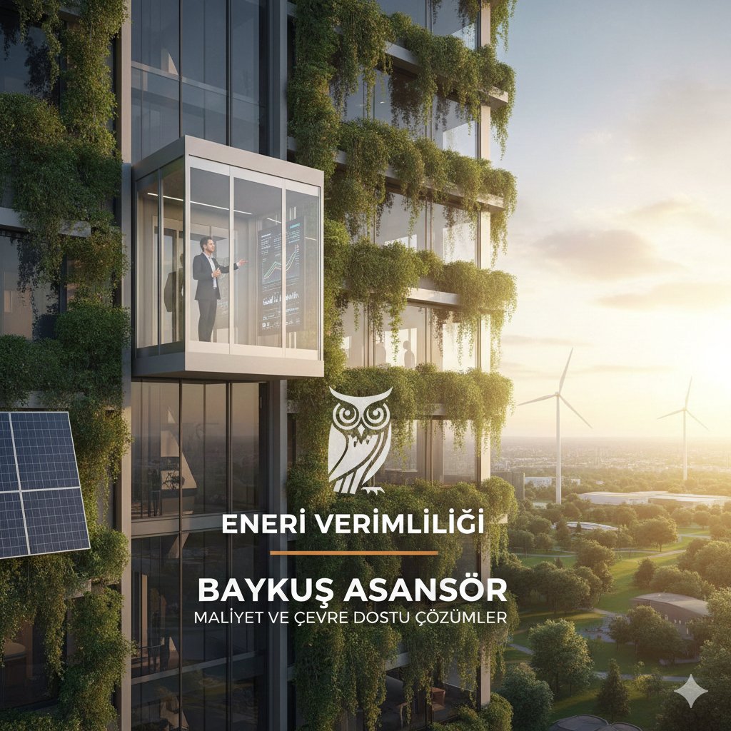 Asansörlerde Enerji Verimliliği: Maliyet ve Çevre Dostu Çözümler