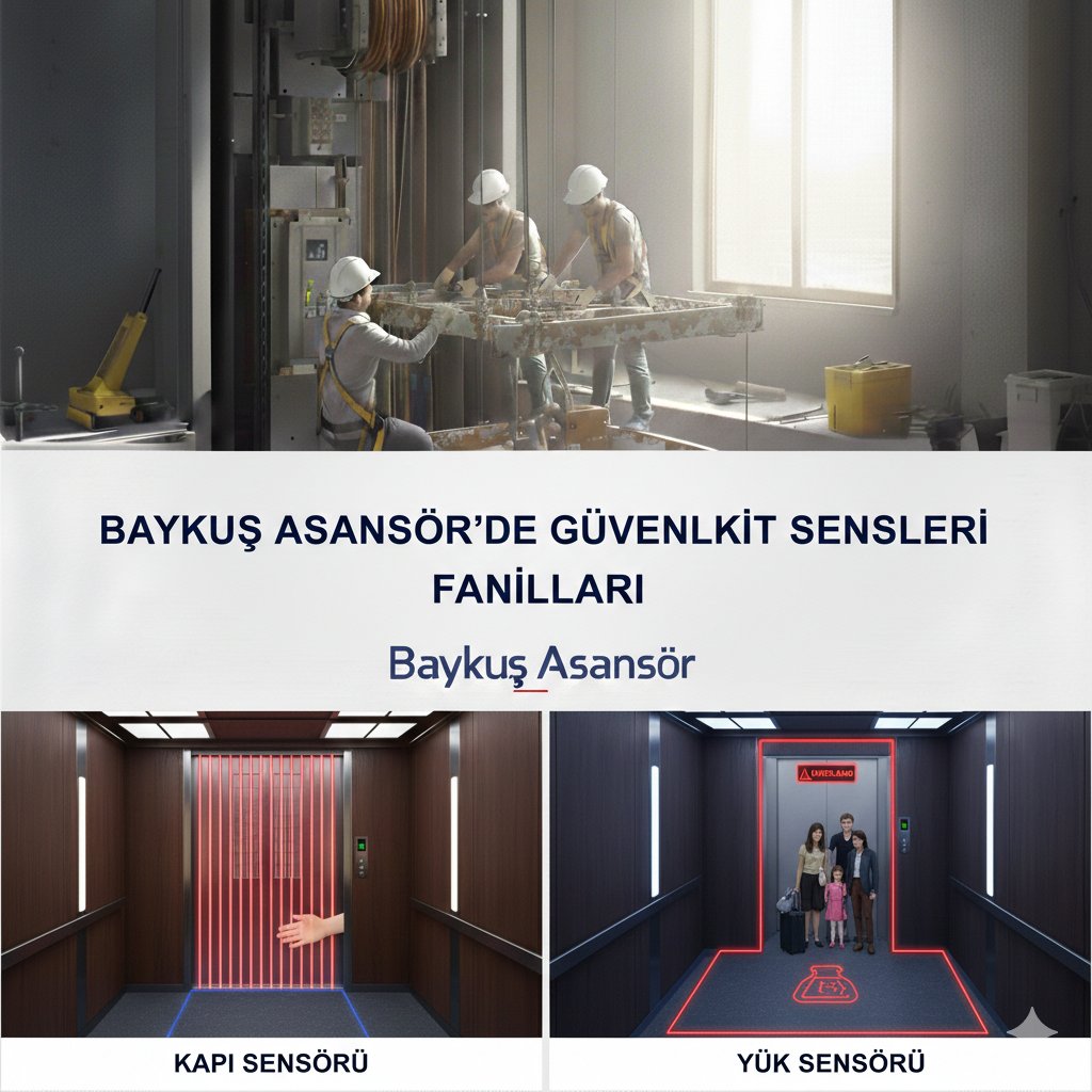 Baykuş Asansör’de Güvenlik Sensörleri