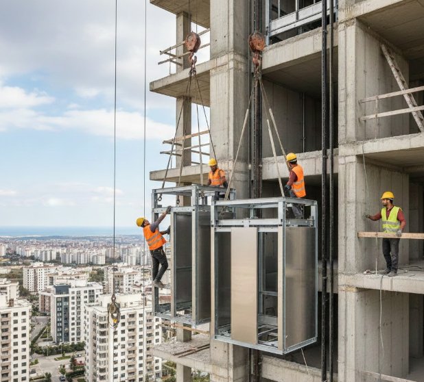 Baykuş Asansör ile Beylikdüzü’nde Asansör Montaj Süreci