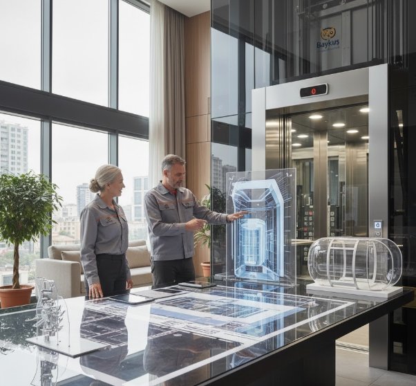 Baykuş Asansör ile Projeye Özel Tasarım ve Mühendislik