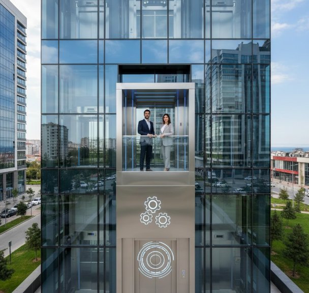 Beylikdüzü’nde Ticari Yapılar İçin Asansör Sistemleri