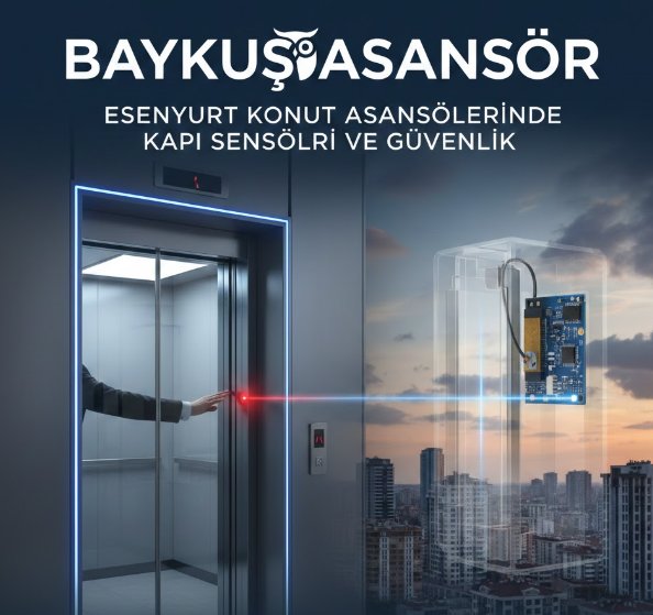 Esenyurt Konut Asansörlerinde Kapı Sensörleri ve Güvenlik