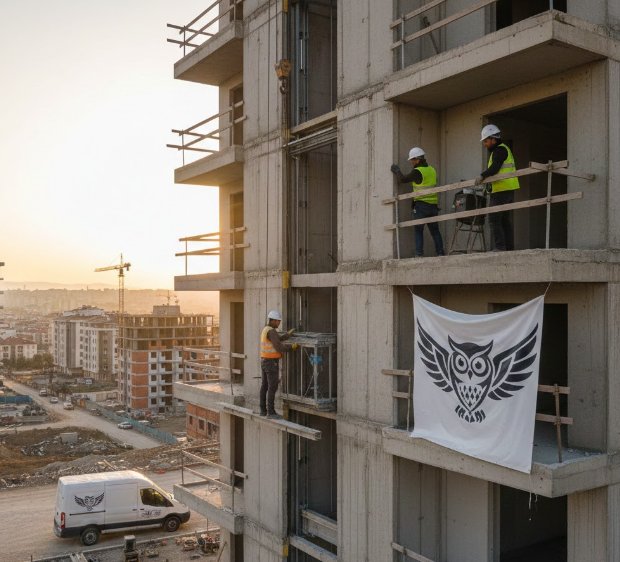 Esenyurt’ta Yeni Bina Asansör Kurulumlarında Baykuş Asansör