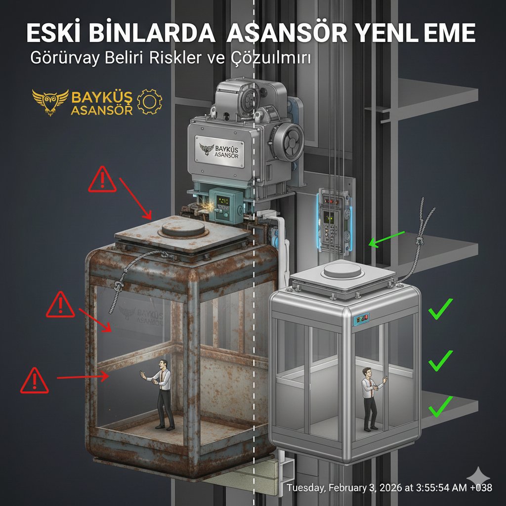 Eski Binalarda Asansör Yenileme: Görünmeyen Riskler ve Çözümler