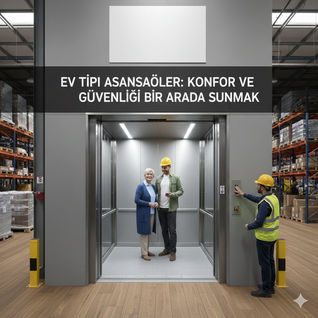 Ev Tipi Asansörler: Konfor ve Güvenliği Bir Arada Sunmak