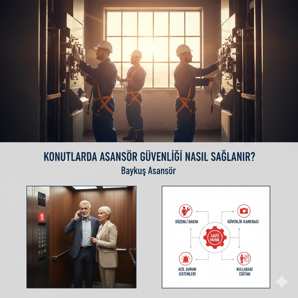 Konutlarda Asansör Güvenliği Nasıl Sağlanır?