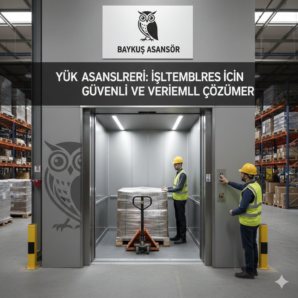 Yük Asansörleri: İşletmeler İçin Güvenli ve Verimli Çözümler